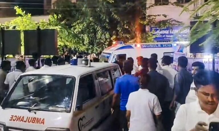 Karur Rally Stampede Deaths