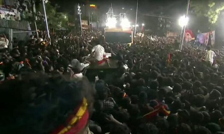 Karur Vijay Rally Stampede