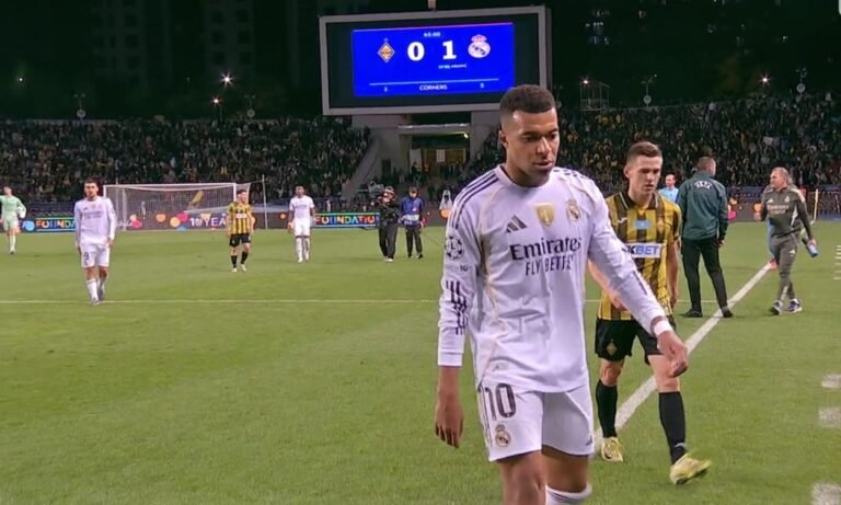 Mbappé Penalty Breaks Kairat Resistance as Real Madrid Lead at Half-Time