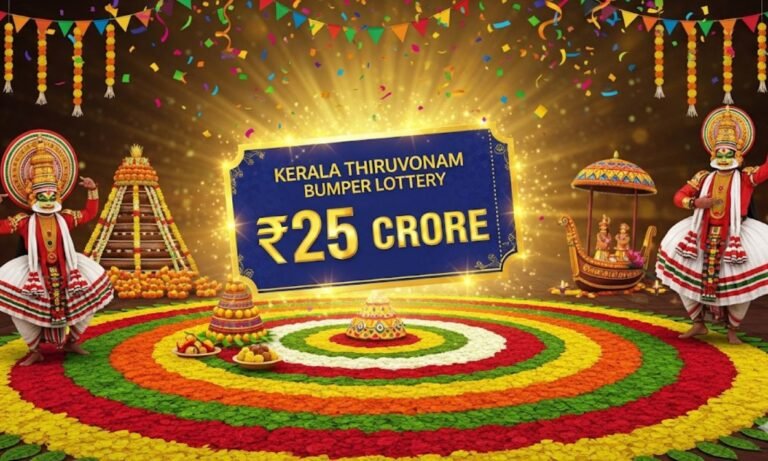 Kerala’s Thiruvonam Bumper Lottery Sales Soar Past 3.2 Million Tickets in First Month