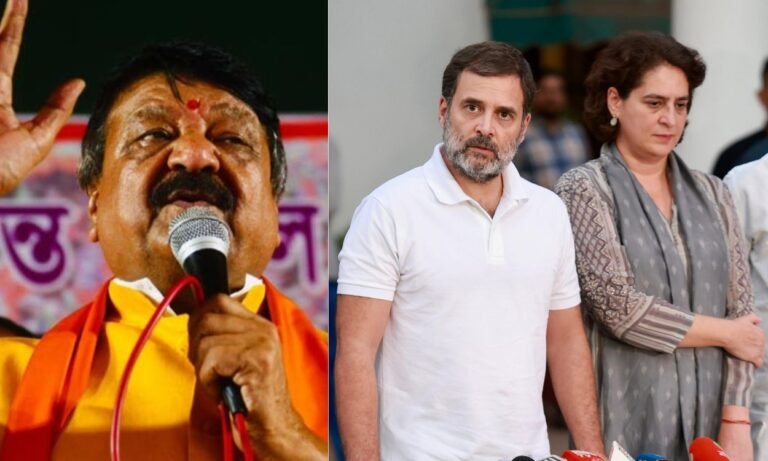 “Can I Kiss Priyanka Gandhi?” BJP Minister’s Remark on Siblings’ Affection Sparks Outrage