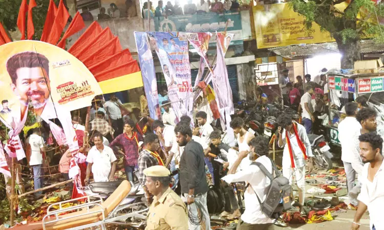 Karur Rally Stampede Causes