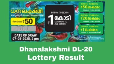 Kerala Dhanalakshmi DL-20 Result
