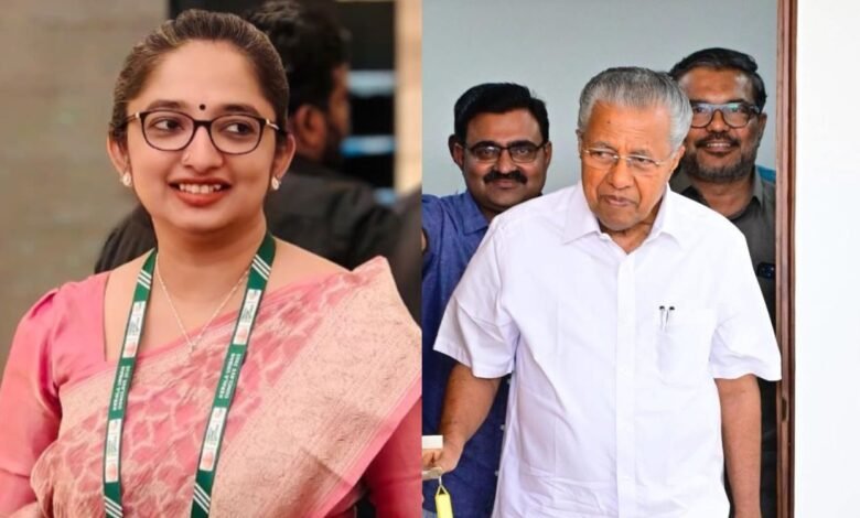 Divya S Iyer IAS and CM Pinarayi vijayan