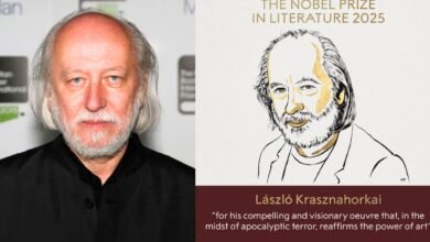 Hungarian writer Laszlo Krasznahorkai wins Nobel Prize in Literature