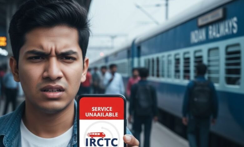 IRCTC site down