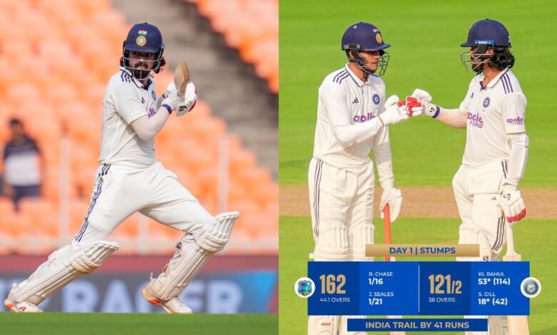 India vs West Indies Test Day 1