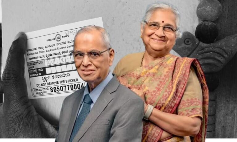 Sudha Murthy, Narayana Murthy Opt Out of Caste Survey; Minister Asks, ‘Will They Refuse When Centre Does It?’