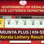 KARUNYA PLUS KN-595 Kerala Lottery Result