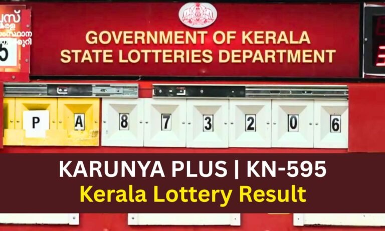 Karunya Plus KN-595 Lottery Result: Kerala Ticket Holder Hits ₹1 Crore Jackpot