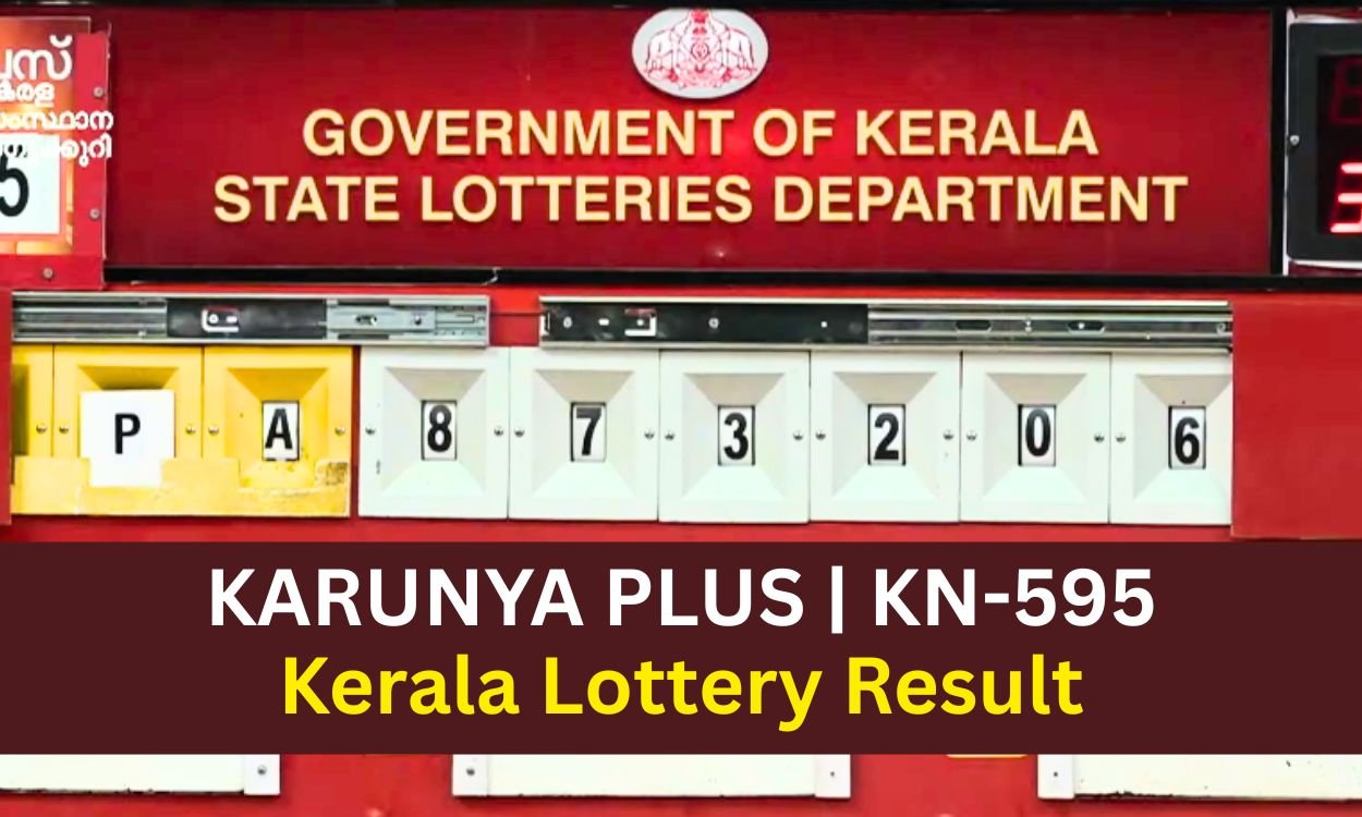 KARUNYA PLUS KN-595 Kerala Lottery Result