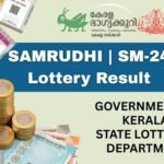 Kerala Samrudhi lottery result today