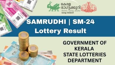 Kerala Samrudhi lottery result today