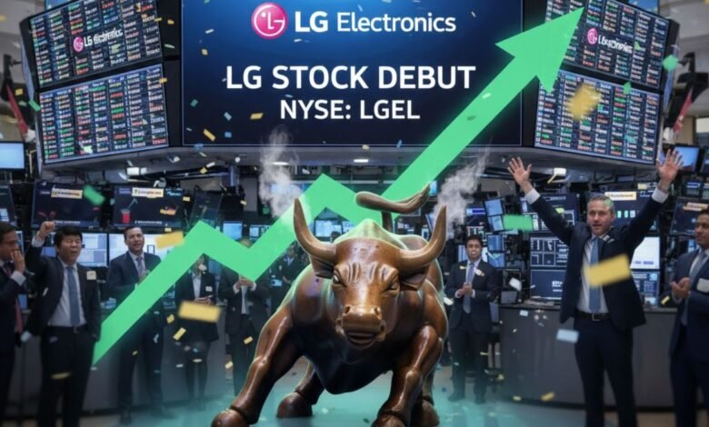 LG Electronics India IPO listing