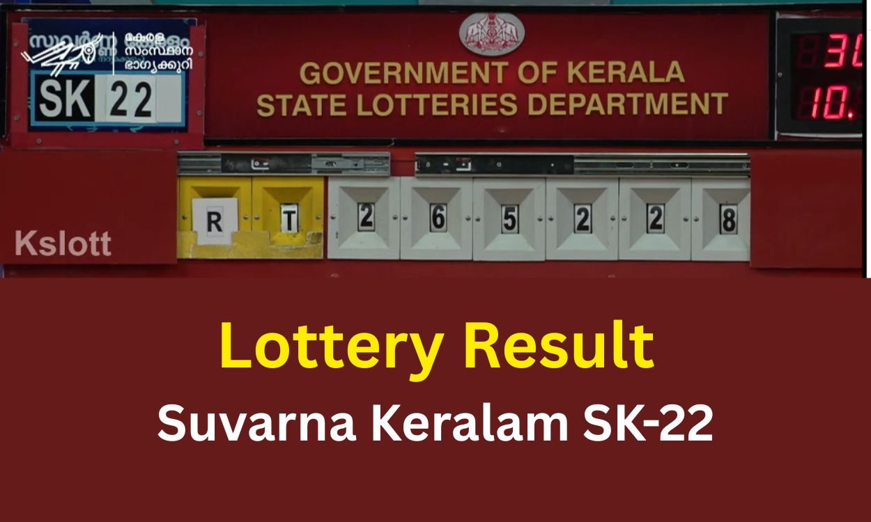 Lottery Result Suvarna Keralam SK-22