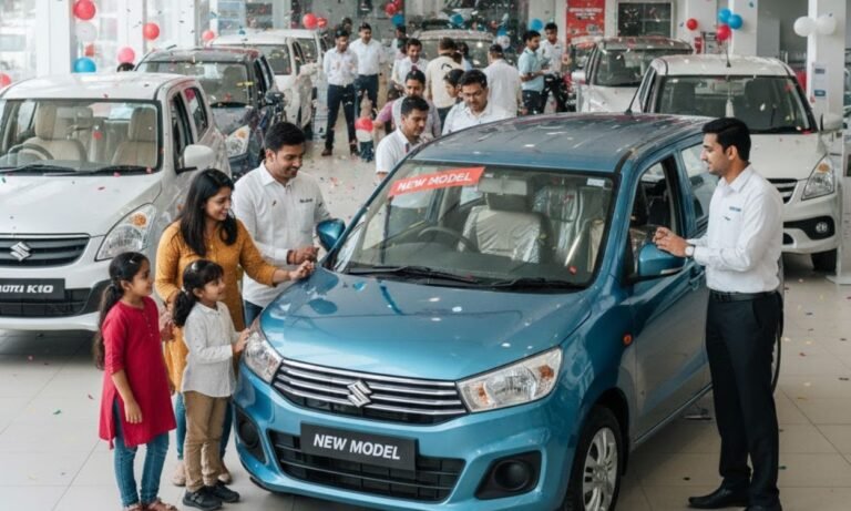 Maruti Suzuki Hits Record High with 4 Lakh Bookings; Small Car Demand Surges After GST Cut