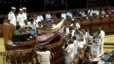Sabarimala Gold Scam Assembly Protest