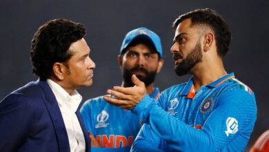 Sachin Tendulkar and Virat Kohli