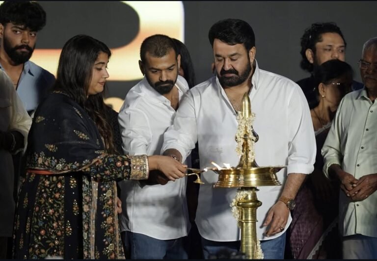 ‘Thudakkam’: Mohanlal’s Daughter Vismaya Begins Filming Debut in Star-Studded Ceremony