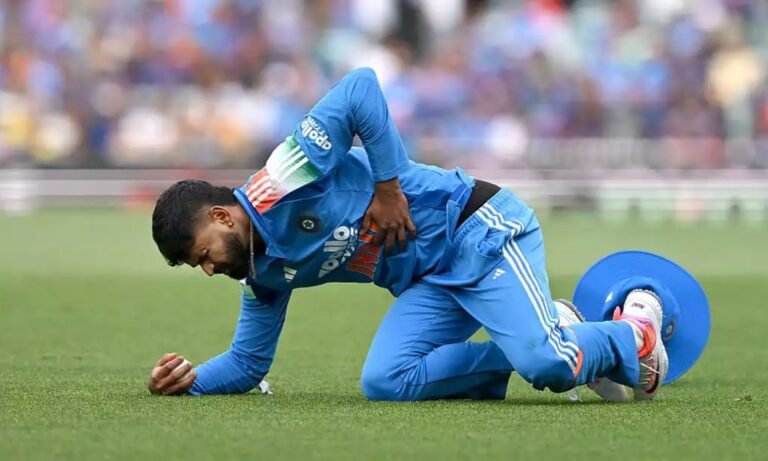 Shreyas Iyer Rushed to ICU with Internal Bleeding After Freak Fielding Injury