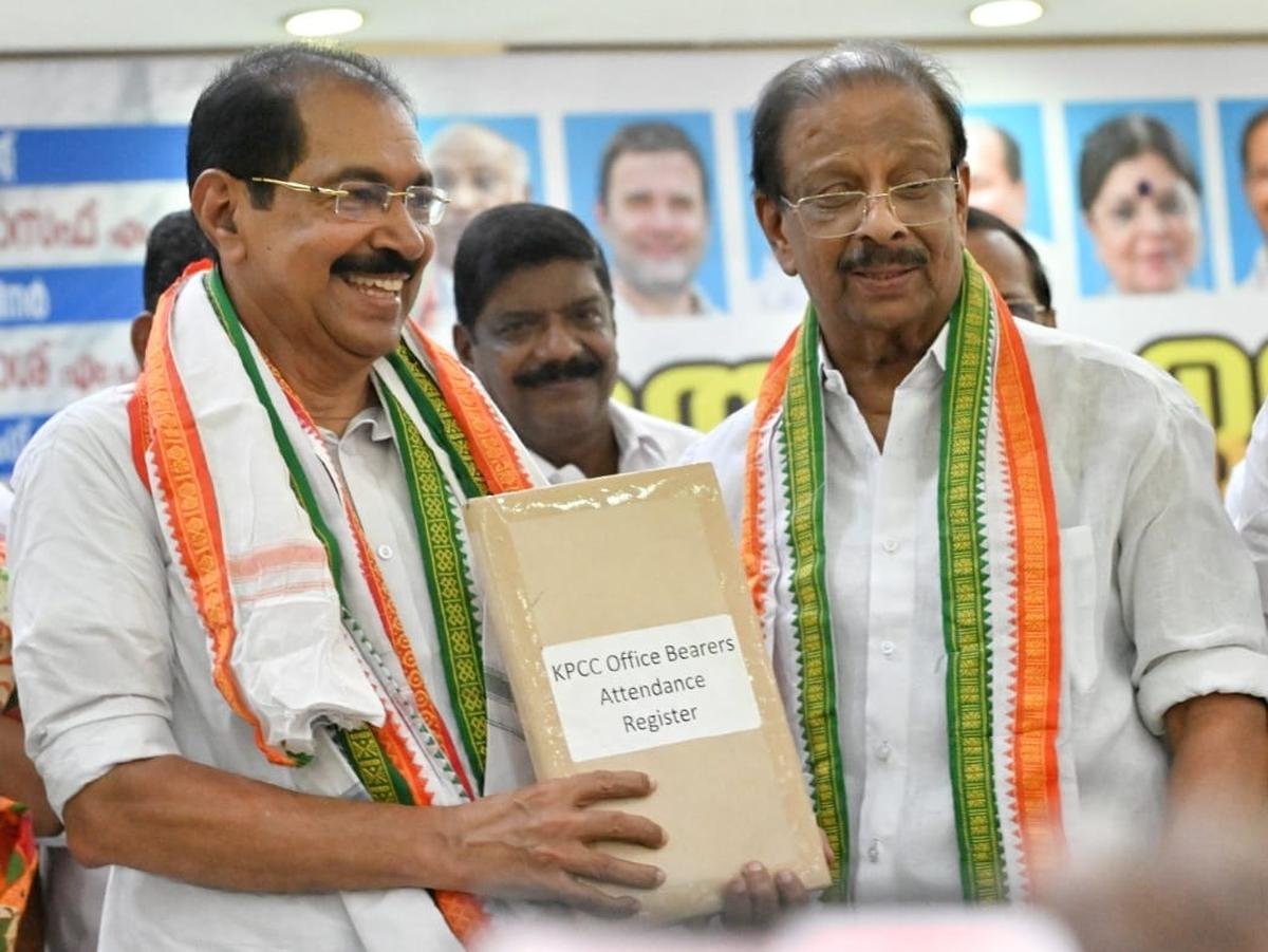 Sunny joseph and K sudhakaran