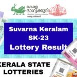 Suvarna Keralam SK-23 Kerala Lottery Result