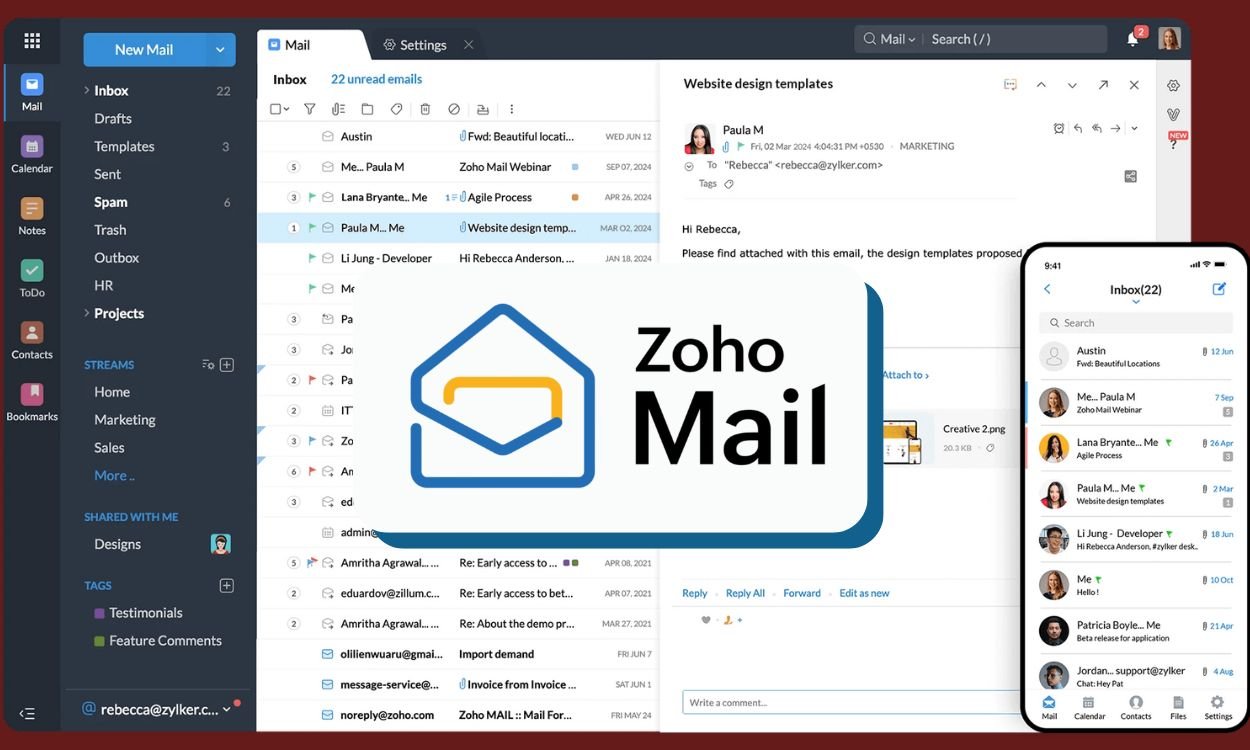 Switch from Gmail to Zoho Mail