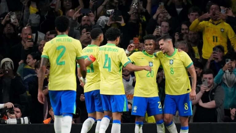 Estevão Shines, Paquetá Misses Penalty as Inconsistent Brazil Stumbles to 1-1 Draw Against Tunisia