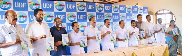 UDF Unveils Ambitious Manifesto for Kerala Local Polls: Pledges ‘Aasraya 2.0,’ 48-Hour Pothole Fix, and ‘Pink Washrooms’