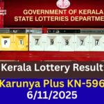 Kerala Karunya Plus KN-596 Result