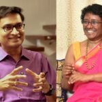 Prasanth IAS and Sarada Muraleedharan IAS (Retd.)