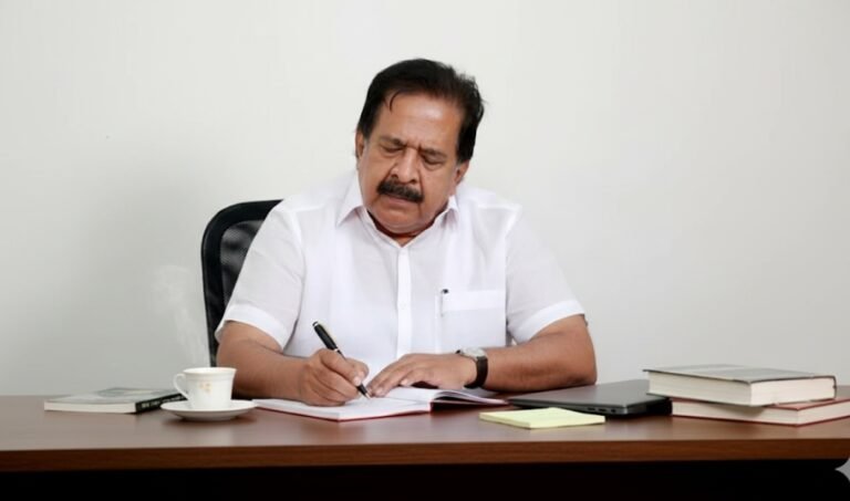 Political Pause, Literary Pen: Congress Veteran Ramesh Chennithala Announces Novel Debut, ‘New Year Gift,’ for January Release