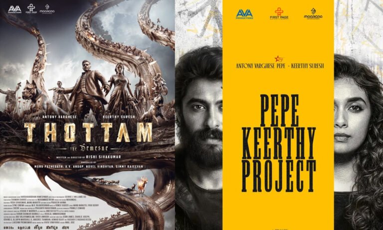 Pan-Indian Action Adventure ‘Thottam’ Title Teaser OUT: Antony Varghese and Keerthy Suresh Team Up for Rishi Sivakumar Directorial