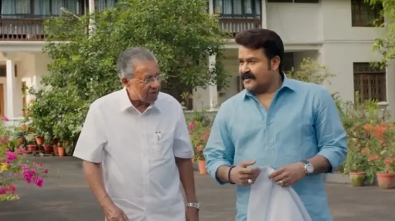 ​THE ‘MANGO’ MANEUVER? PINARAYI’S SCRIPTED CHAT WITH MOHANLAL TRIGGERS “MUNDU-UDUPPA MODI” TAUNTS