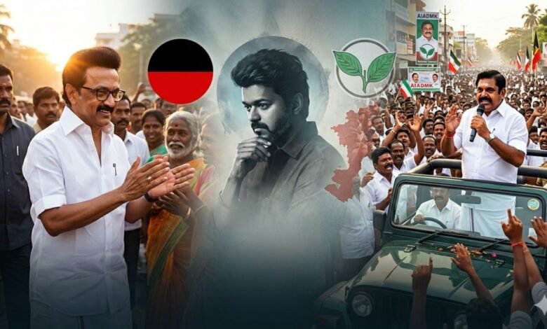 Tamil Nadu Election 2026: Stalin, EPS vs Vijay