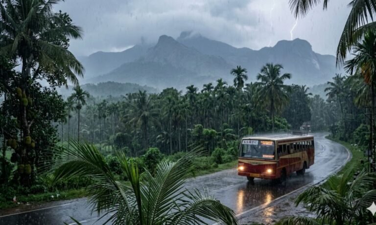 Kerala Weather Update: Relief from Heat as IMD Issues Yellow Alert for 6 Districts; Heavy Rain Forecasted Through May 9