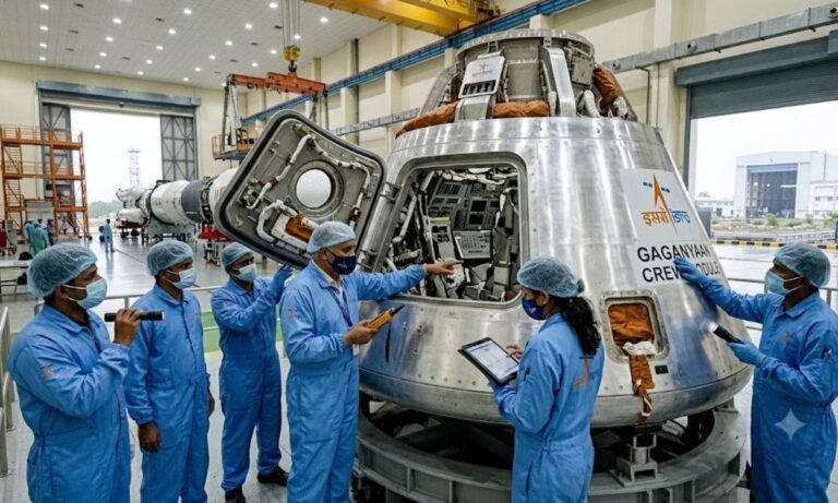 India Prepares for Historic Gaganyaan Spaceflight and Space Station Launch
