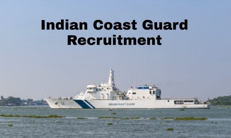 Indian Coast Guard Recruitment 2026: Apply for Group A & B Civilian Vacancies on Deputation