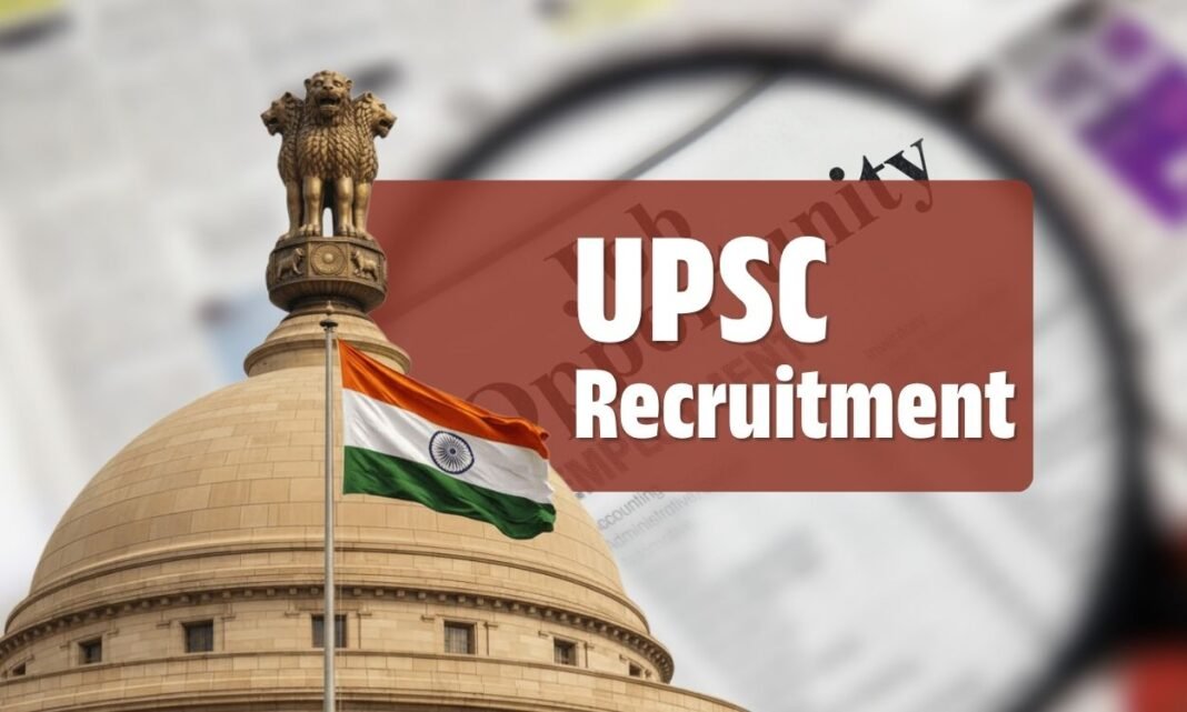 UPSC Recruitment 2026: Apply for Senior Reception & Protocol Officer Posts